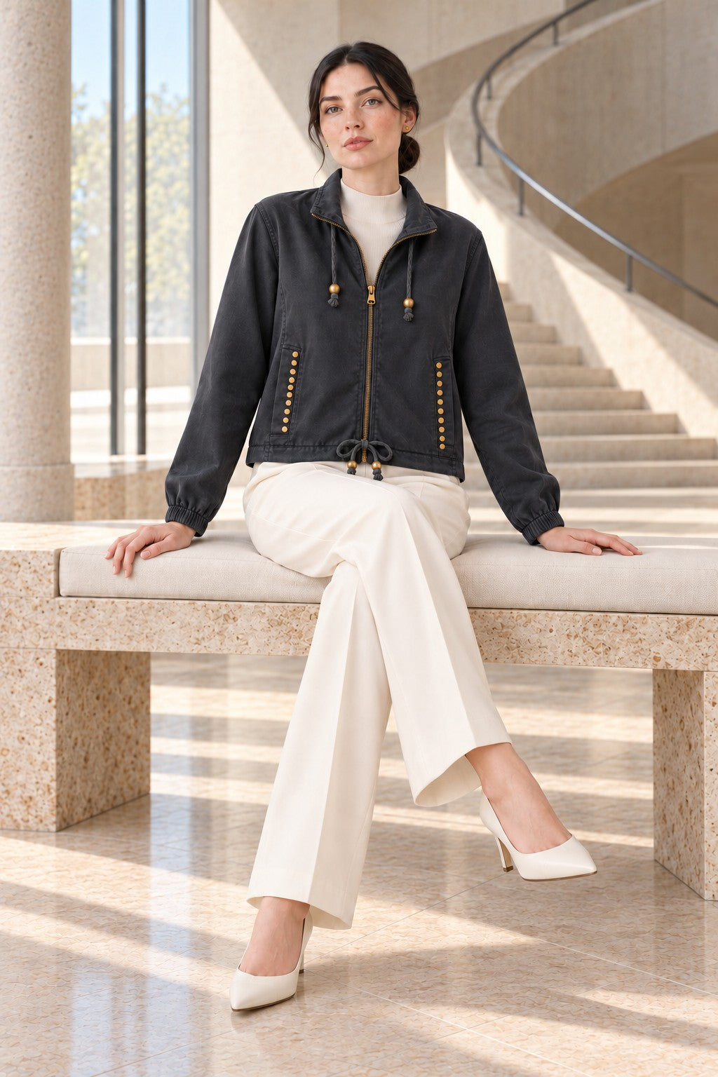 XLJ Drop Zip Jacket 6384 - Heist-op-den-Berg