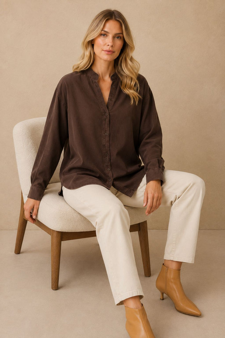 XLJ Long-Sleeved V-Neck Shirt HS641 - Maidstone