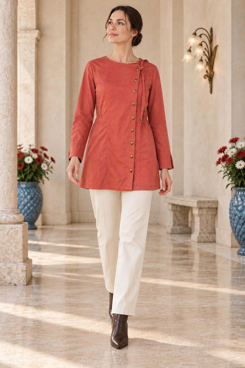 XLJ Medium Size Shirt with Elastic Waistband 6372 - Fayetteville