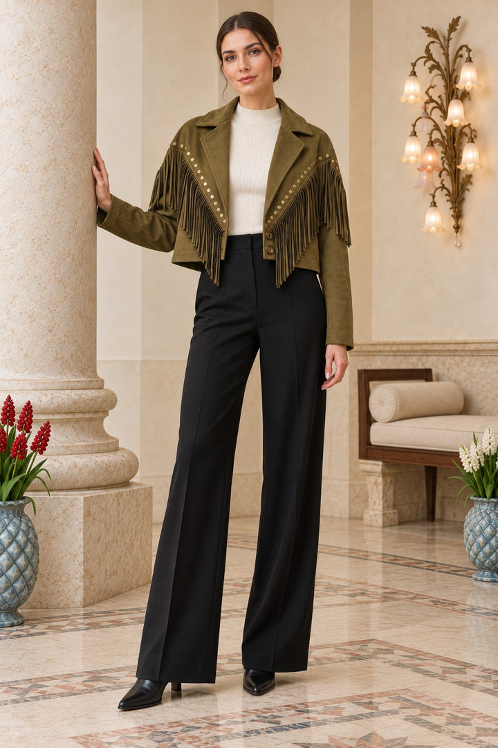 XLJ Short Jacket with Tassel Lining 6381 - Naucalpan de Juárez