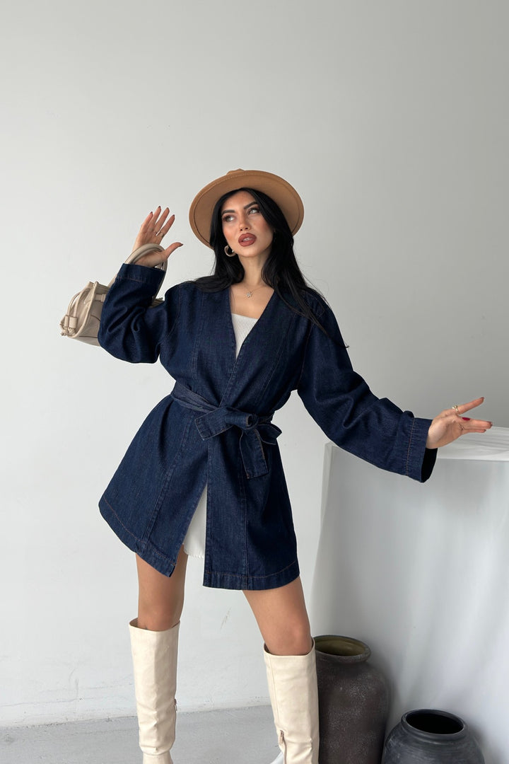XLJ Belted Oversize Jacket - Galapagar