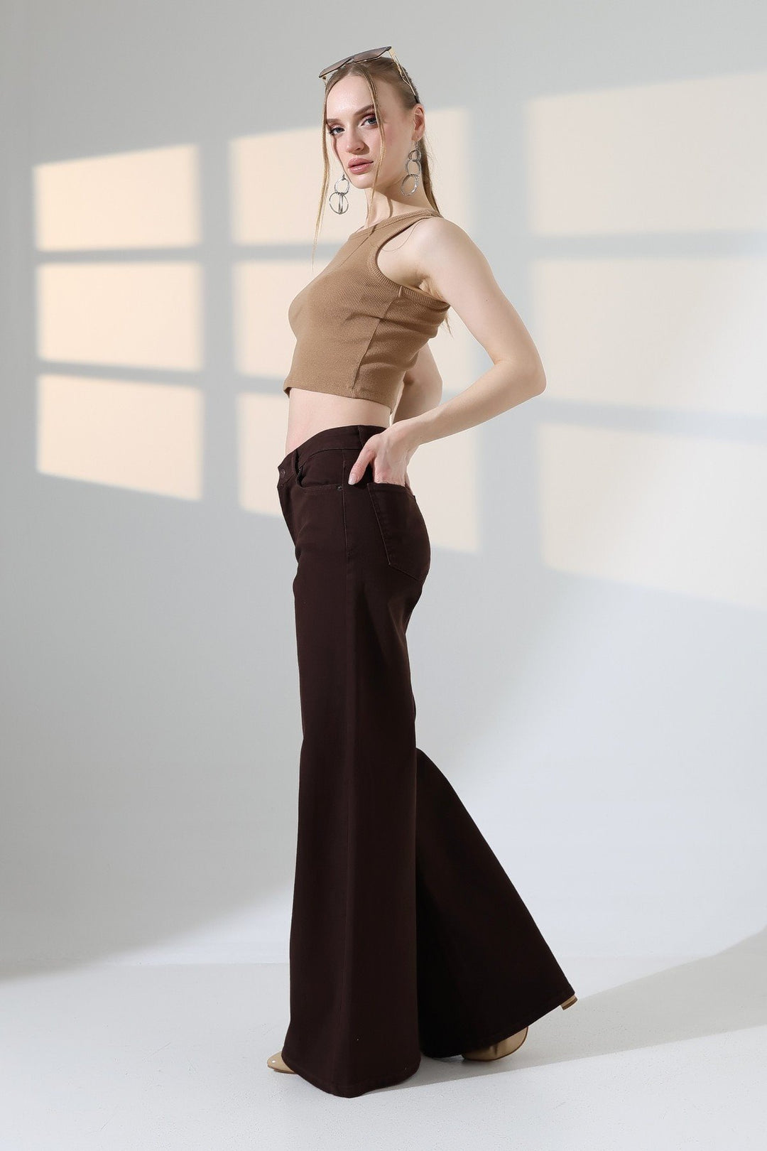 XLJ Wide Leg Jean 7082 - Augusta