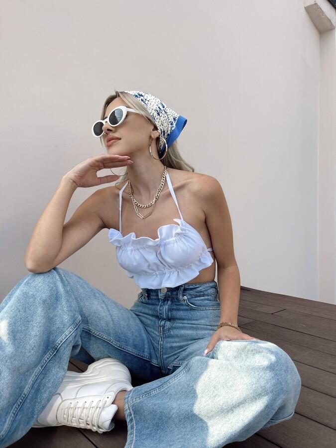 HLLY Women Kyle Crop White - Garbsen