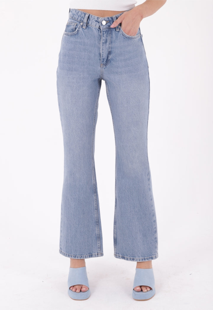 XLJ Relax High Rise Flare Jean Mixed - Mugnano di Napoli