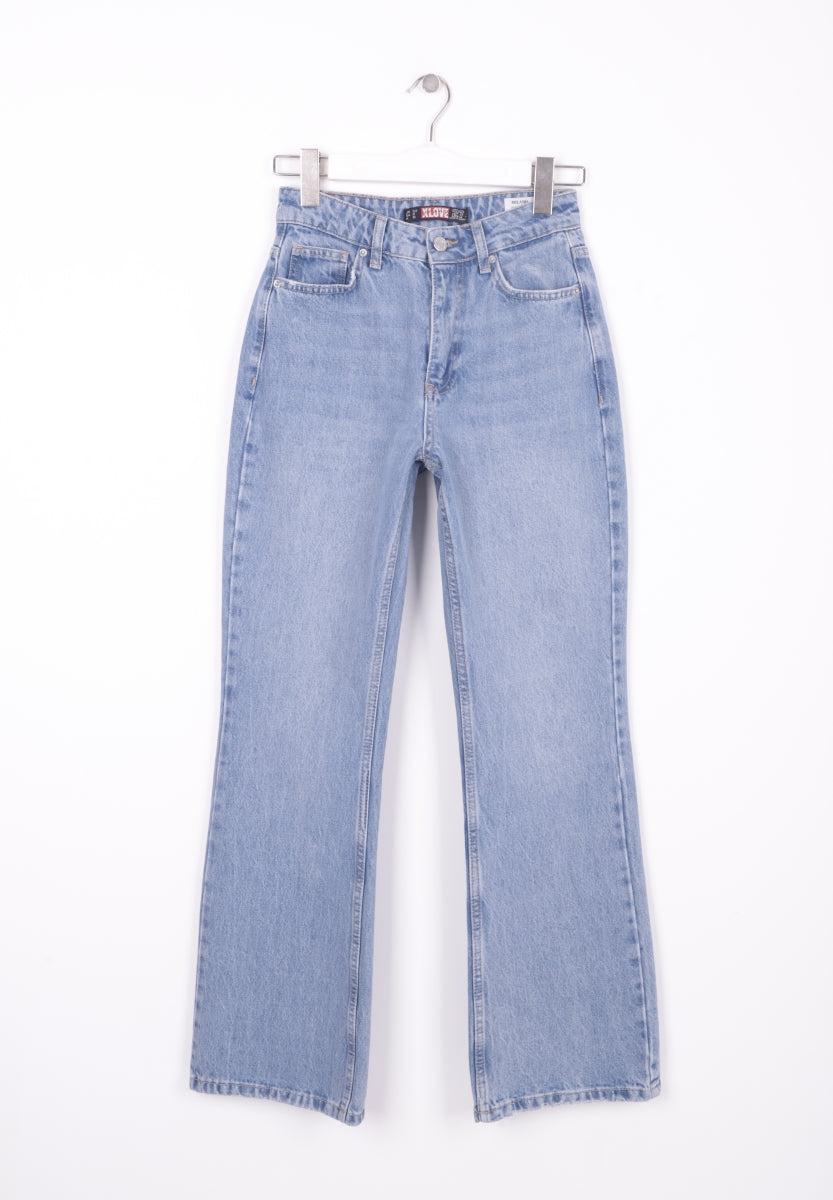 XLJ Relax High Rise Flare Jean Mixed - Mugnano di Napoli