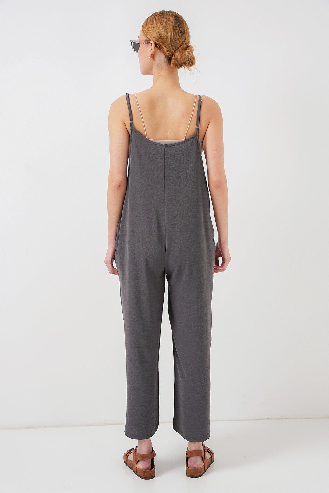 BGD Women Hanging Gardener Overalls - Anthracite - Medicine Hat