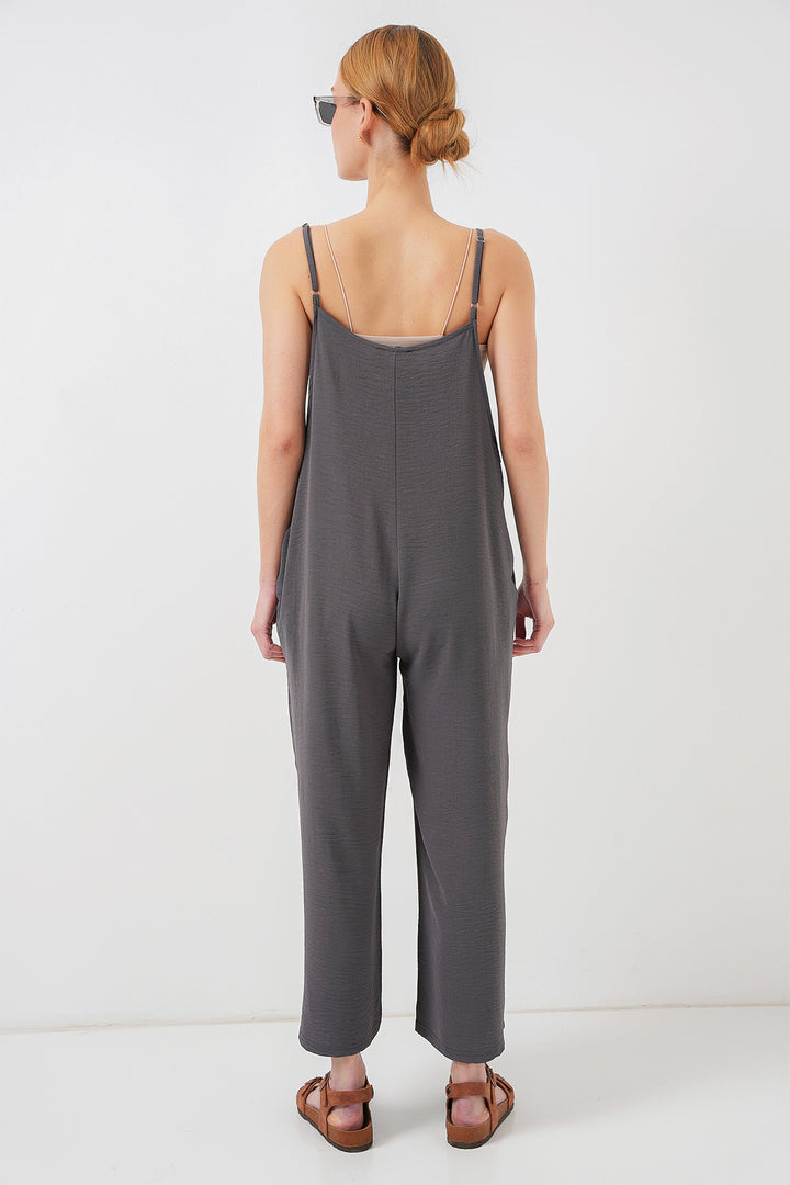BGD Women Hanging Gardener Overalls - Anthracite - Medicine Hat