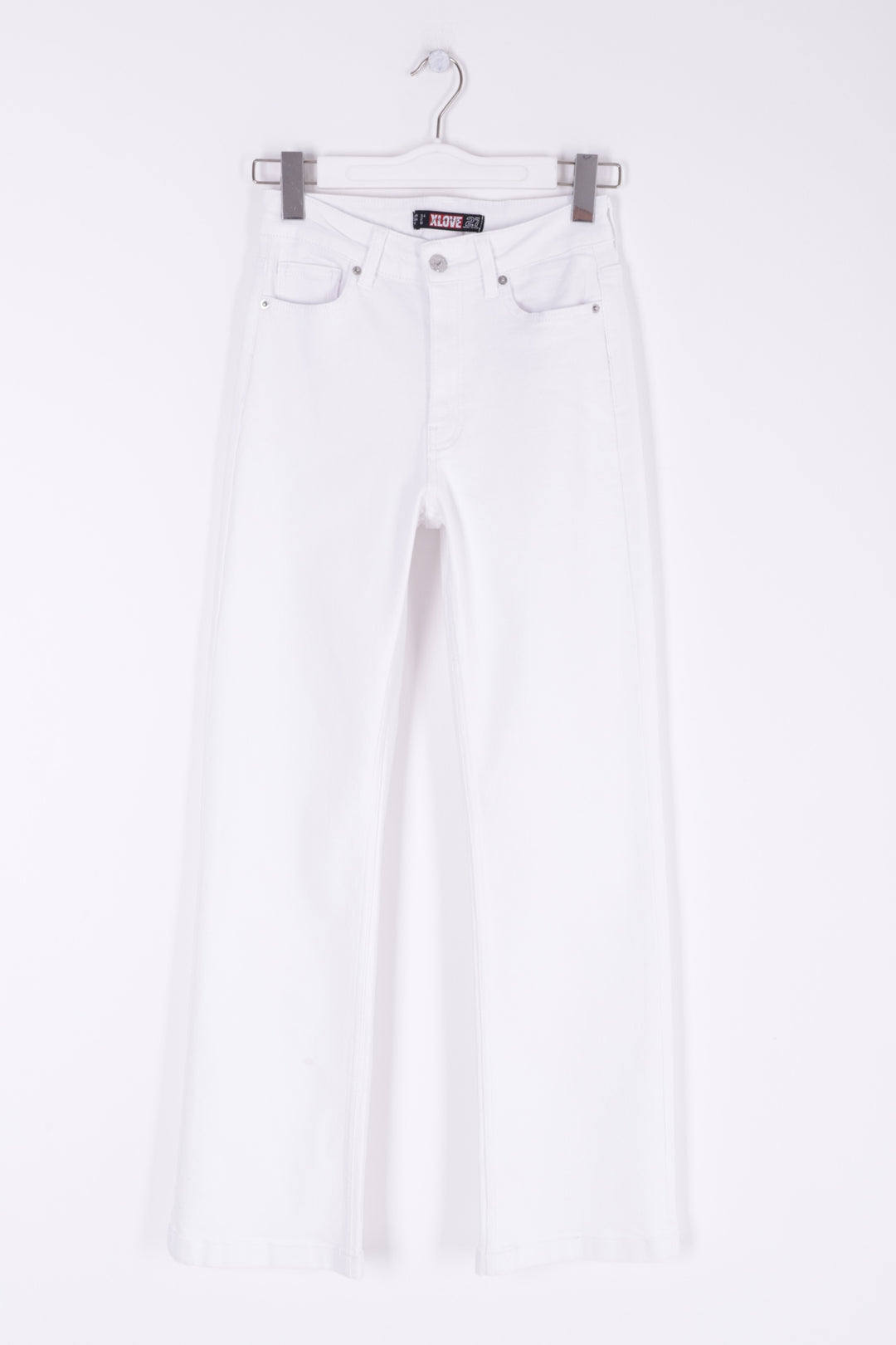 XLJ Stitched Hems Wide Leg Relaxed Jean Mixed - Bellevue