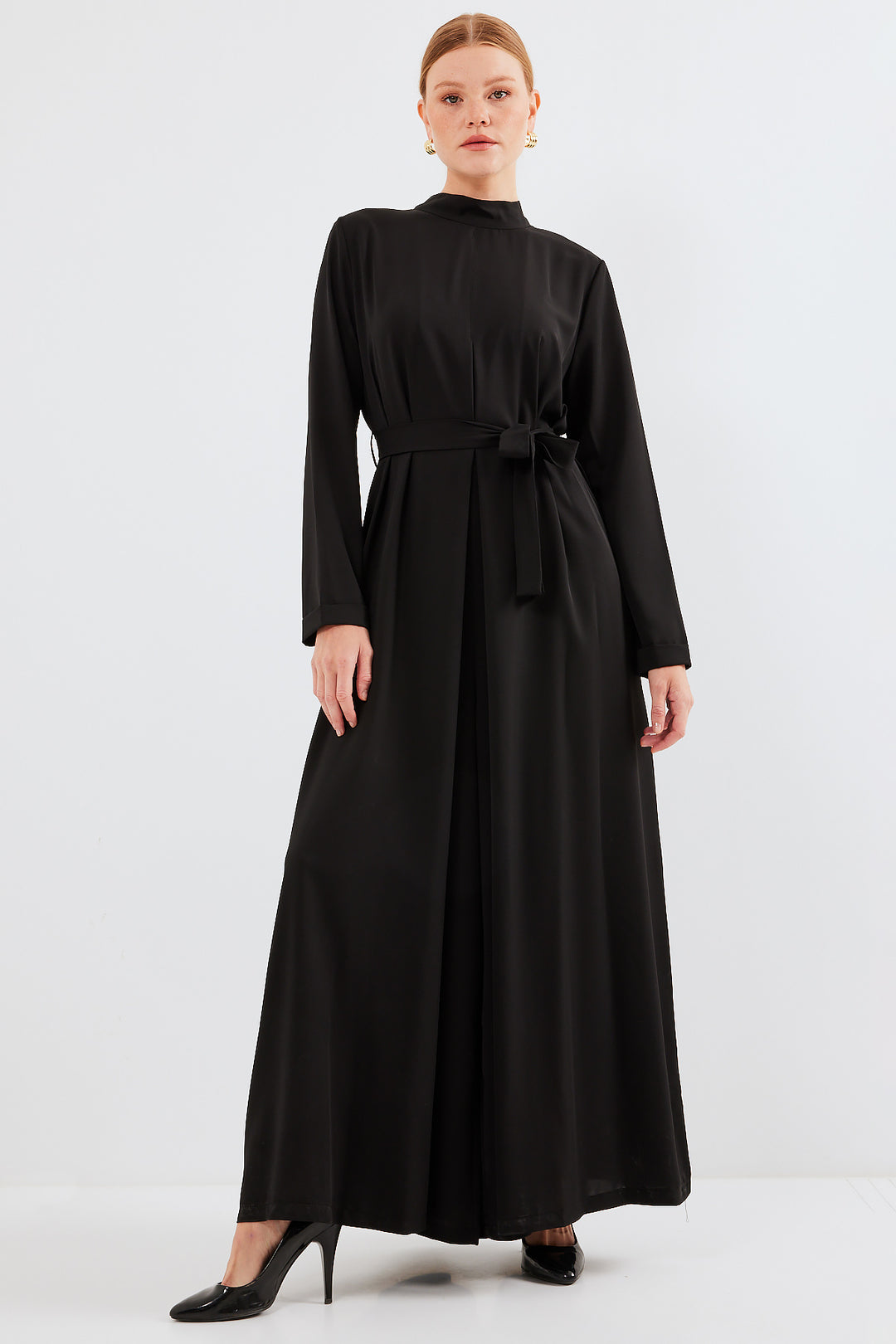 BGD Women Long Jumpsuit Dress - Black - Avondale