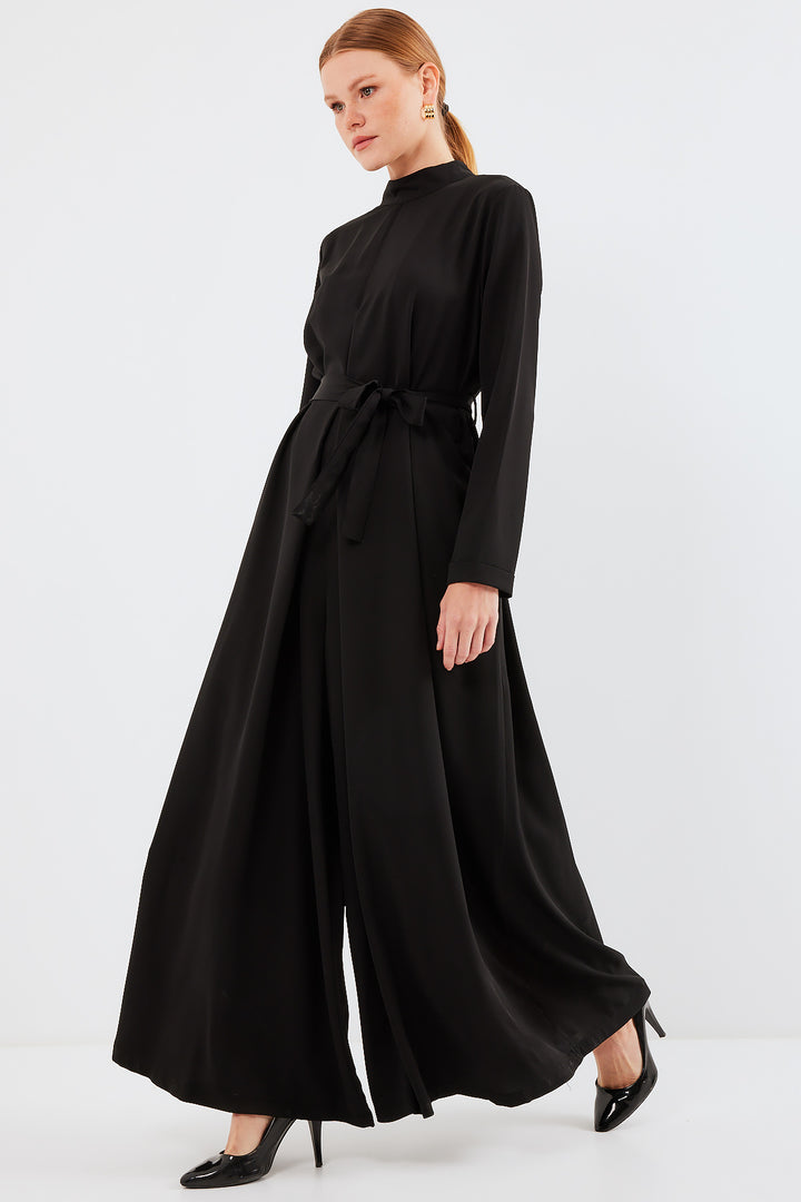 BGD Women Long Jumpsuit Dress - Black - Avondale