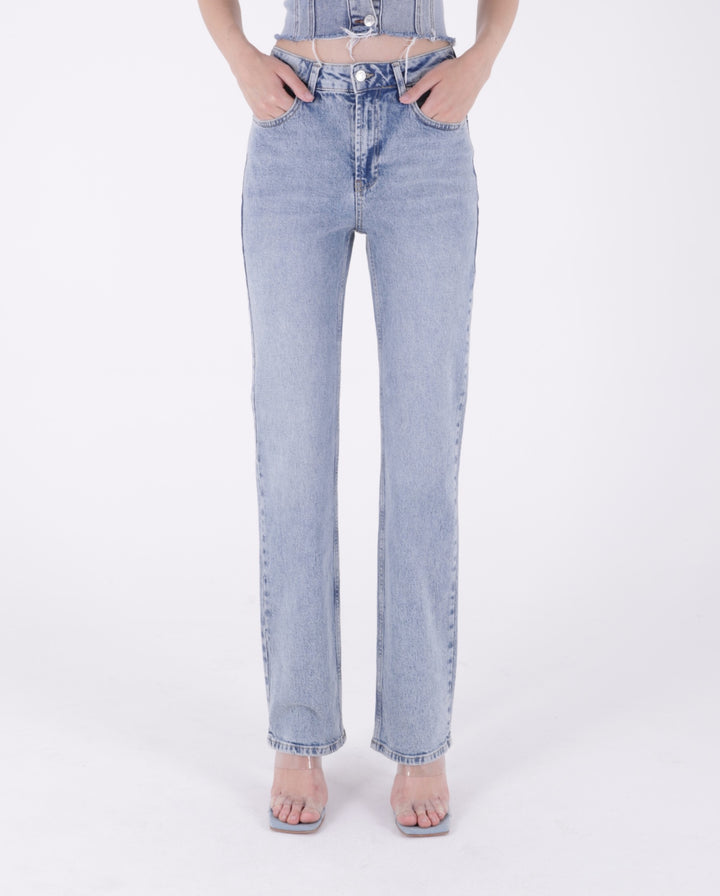 XLJ Stove Pipe Leg High Waist Jeans - Sault Ste. Marie