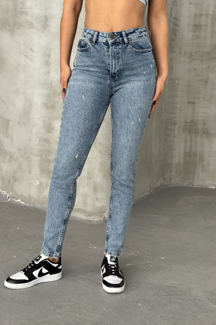 XLJ Laser Ripped Stretch Jean - Valle Hermoso