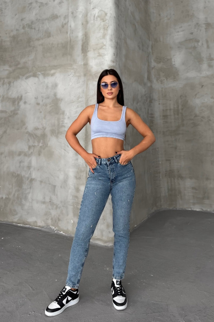XLJ Laser Ripped Stretch Jean - Valle Hermoso