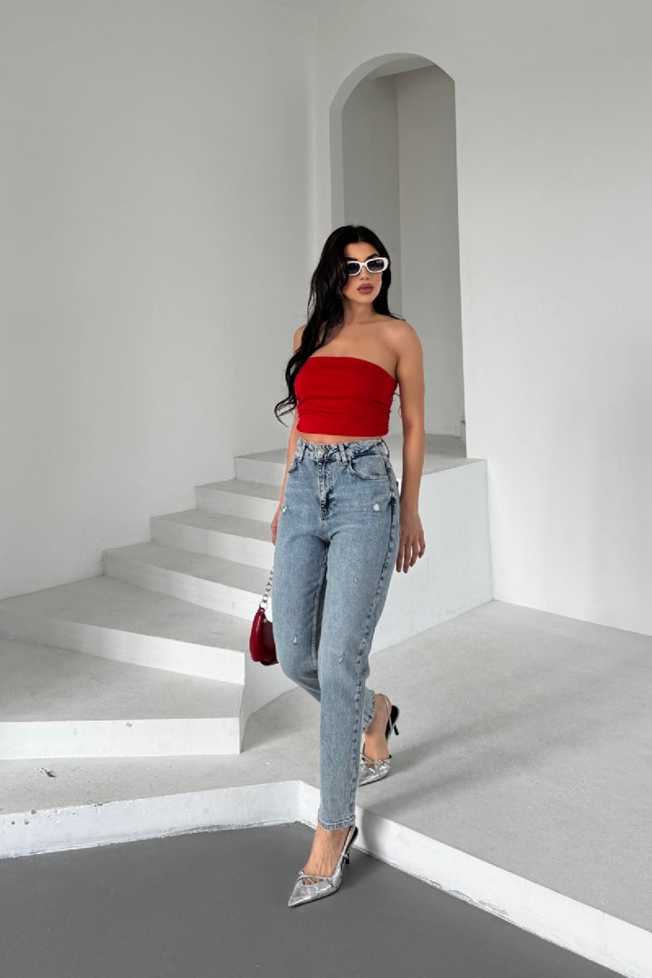 XLJ Laser Ripped Stretch Jean - Aschaffenburg