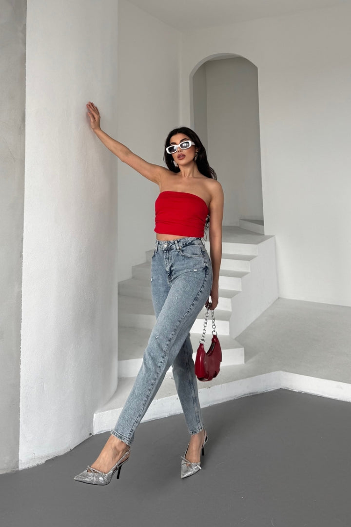 XLJ Laser Ripped Stretch Jean - Aschaffenburg
