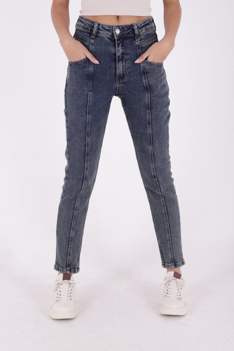 XLJ Front Split Mom Fit Jeans - Vlissingen