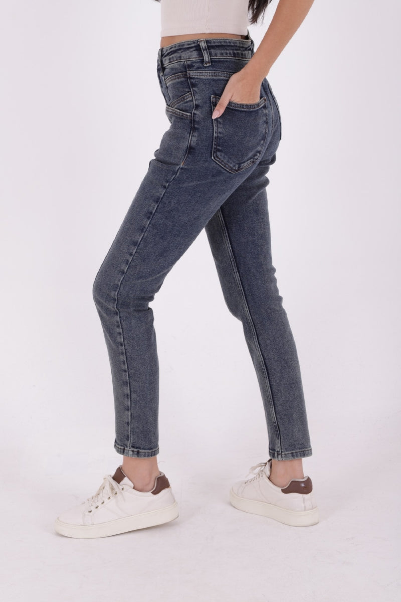 XLJ Front Split Mom Fit Jeans - Vlissingen