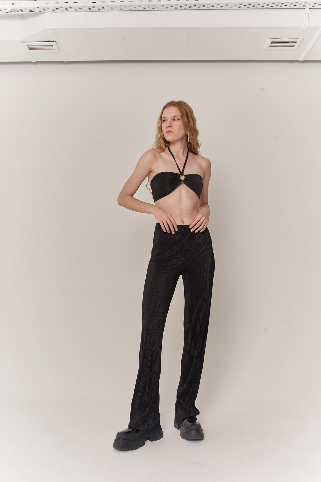 HLLY Women Cardy Sweatshirt Black - Schagen
