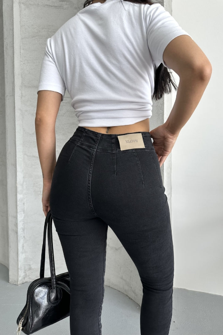 XLJ Skinny Jean with Dart Detail - Brighton