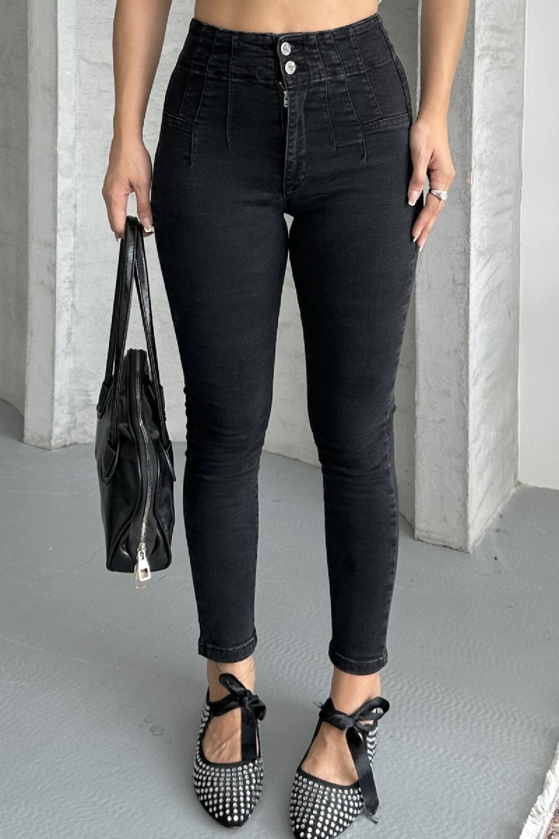 XLJ Skinny Jean with Dart Detail - Brighton