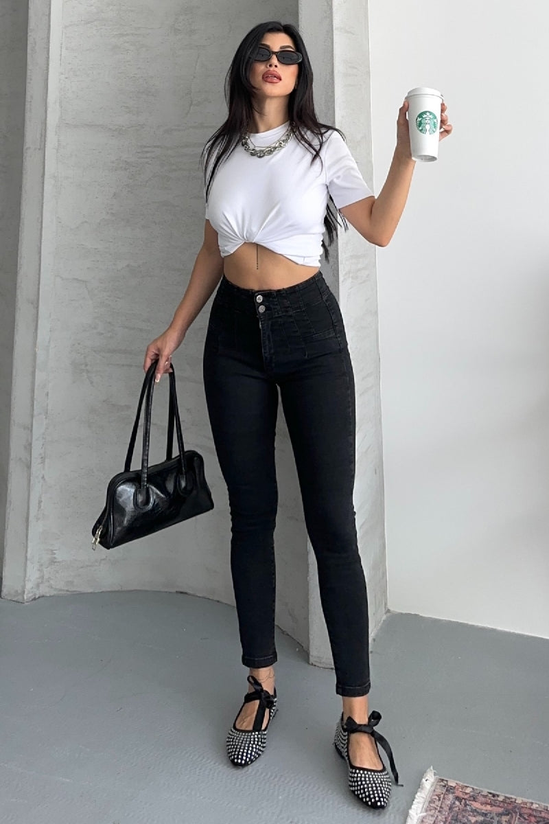 XLJ Skinny Jean with Dart Detail - Brighton