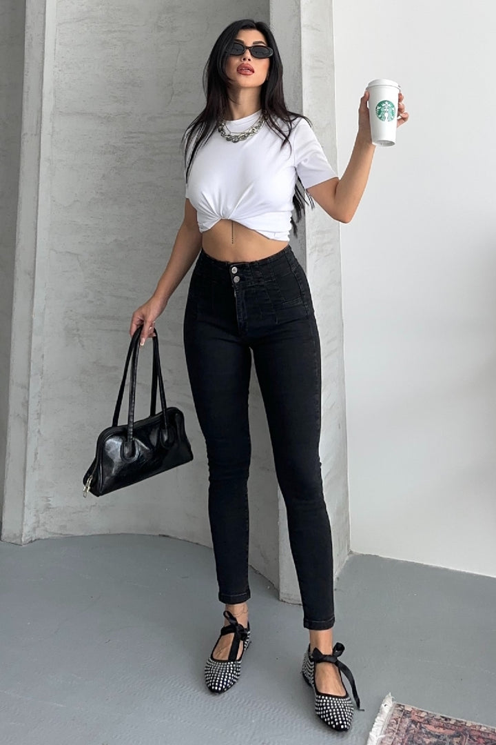 XLJ Skinny Jean with Dart Detail - Brighton
