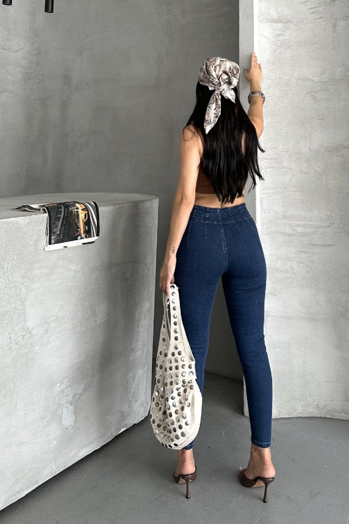 XLJ Skinny Jean with Dart Detail - Hereford