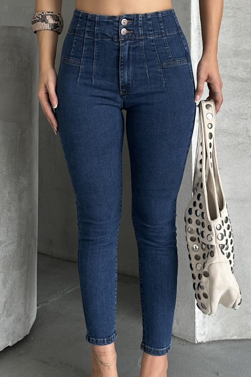 XLJ Skinny Jean with Dart Detail - Hereford