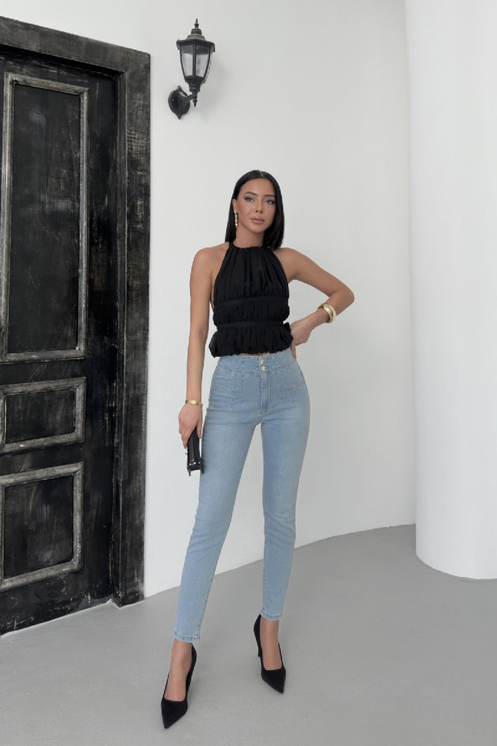 XLJ Skinny Jean with Dart Detail - Erkrath