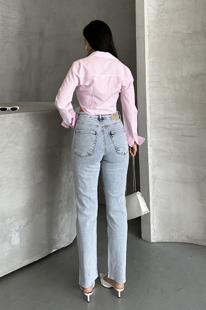 XLJ Seamless Mom Jeans - Bradford