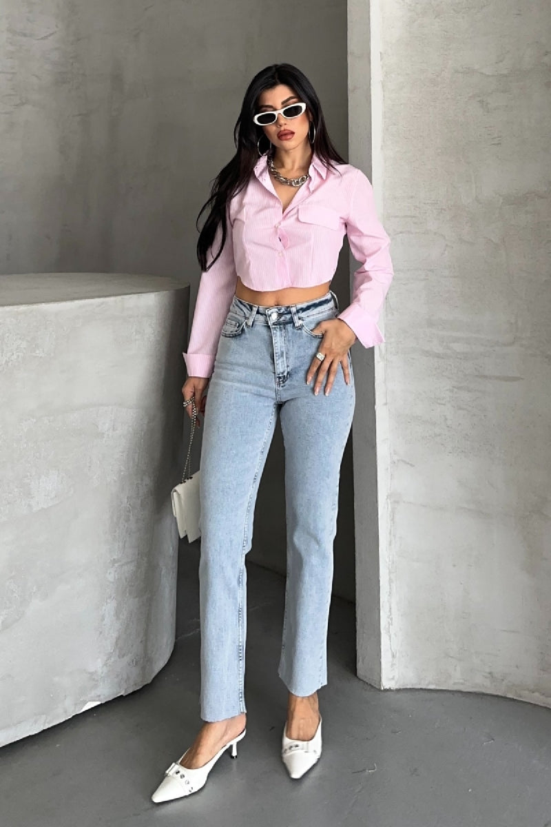 XLJ Seamless Mom Jeans - Bradford