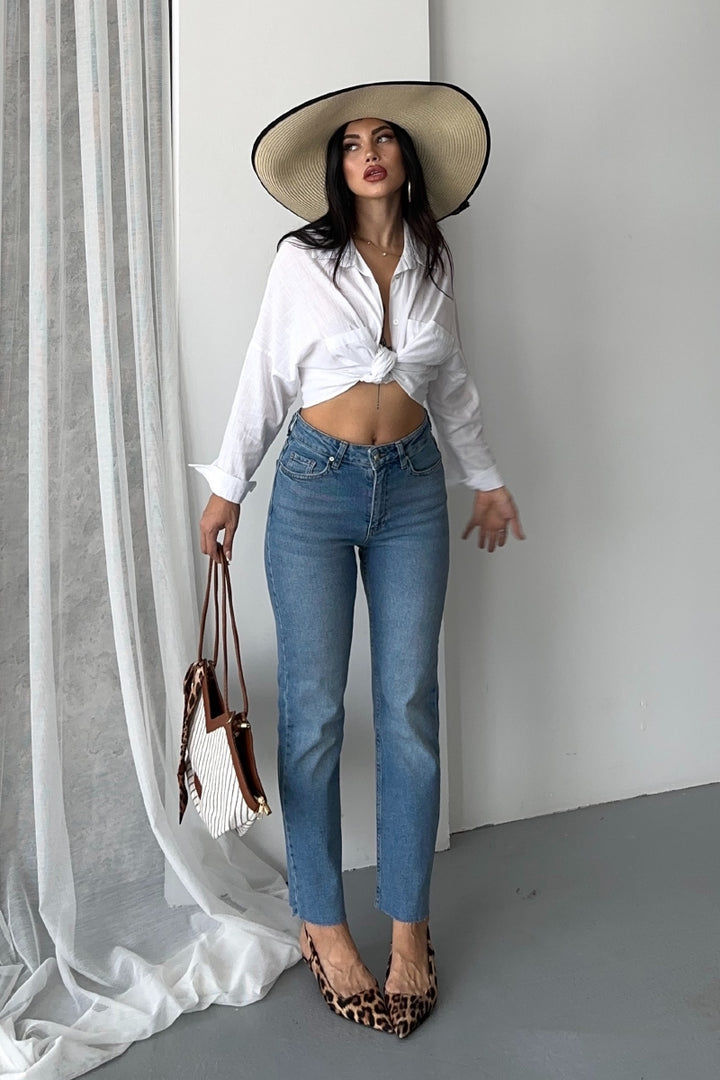 XLJ Seamless Mom Jeans - Oviedo