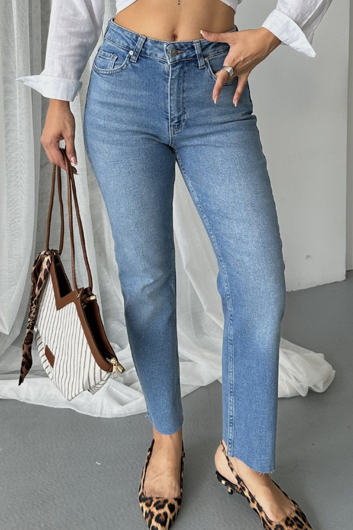 XLJ Seamless Mom Jeans - Oviedo