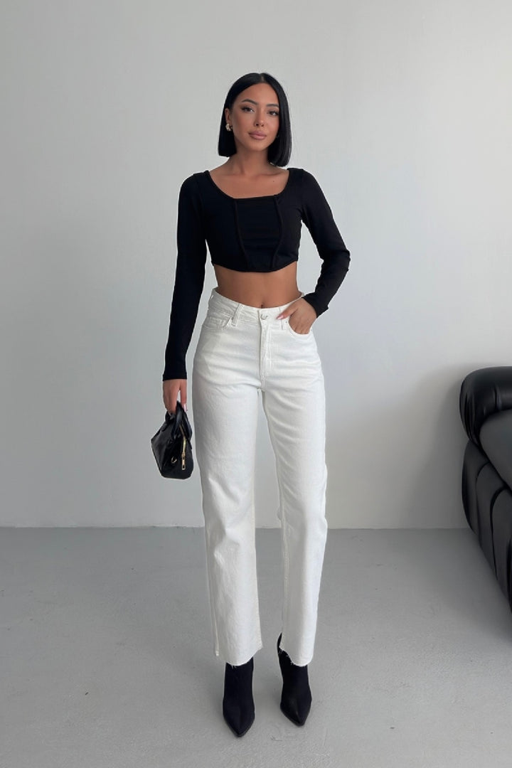 XLJ Seamless Mom Jeans - Frankston