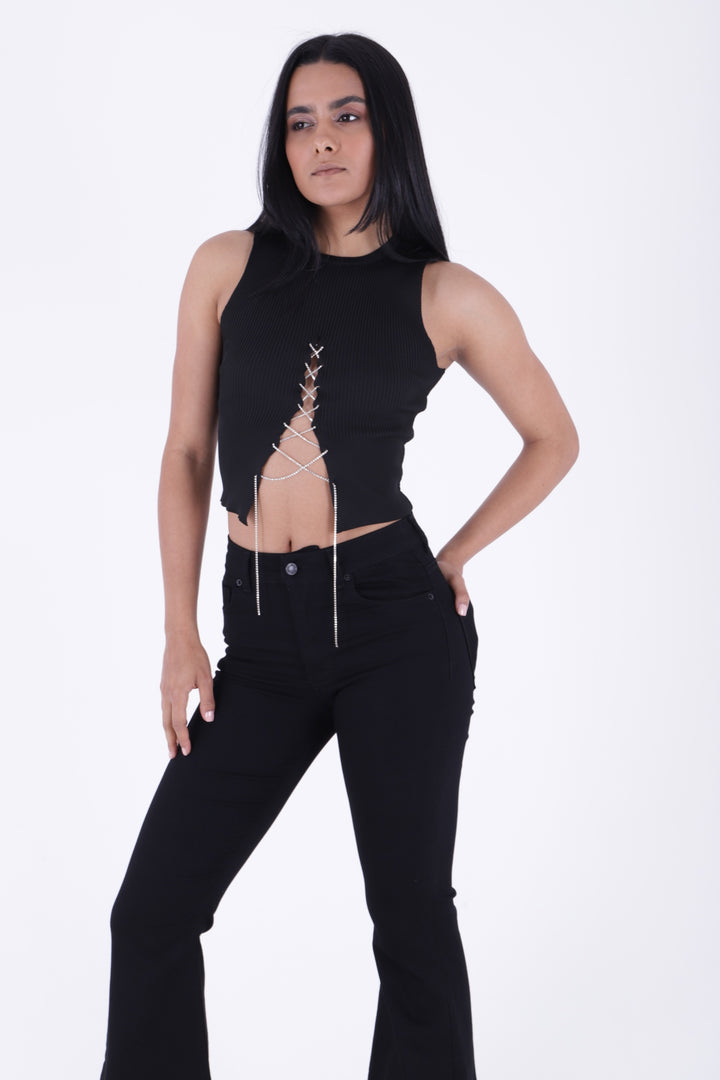 XLJ Wide Leg Flared Jean Mixed - Stow
