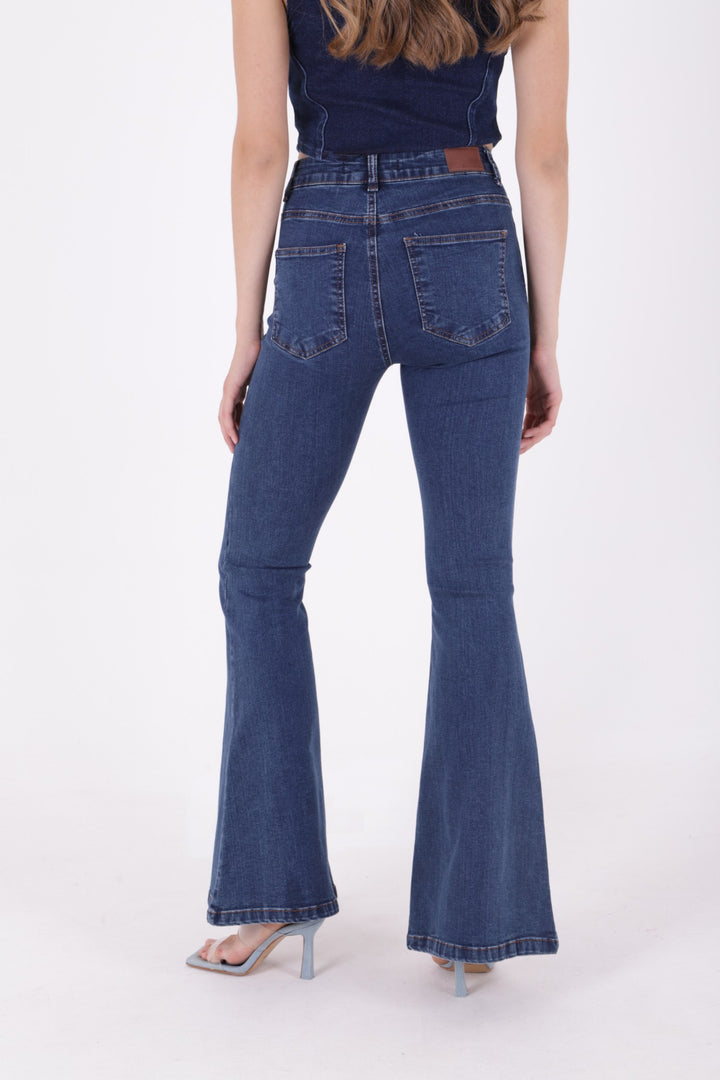 XLJ Wide Leg Flared Jean Mixed - Caldas da Rainha
