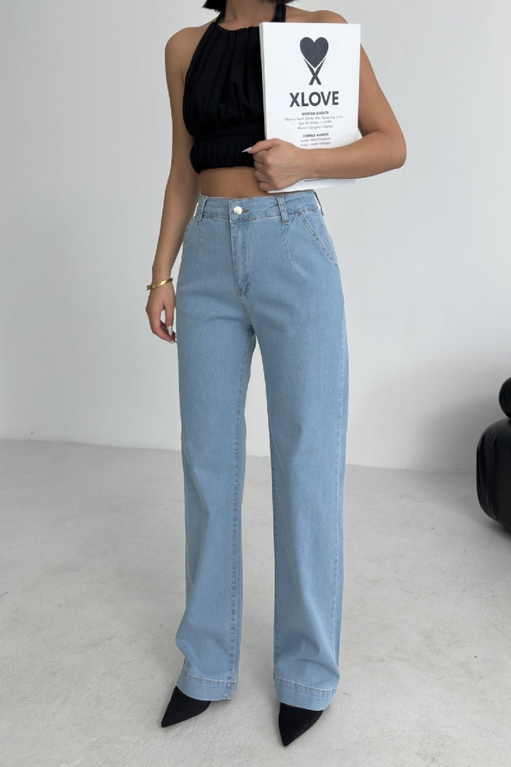 XLJ Jean with Dart Detail Mixed - Socorro