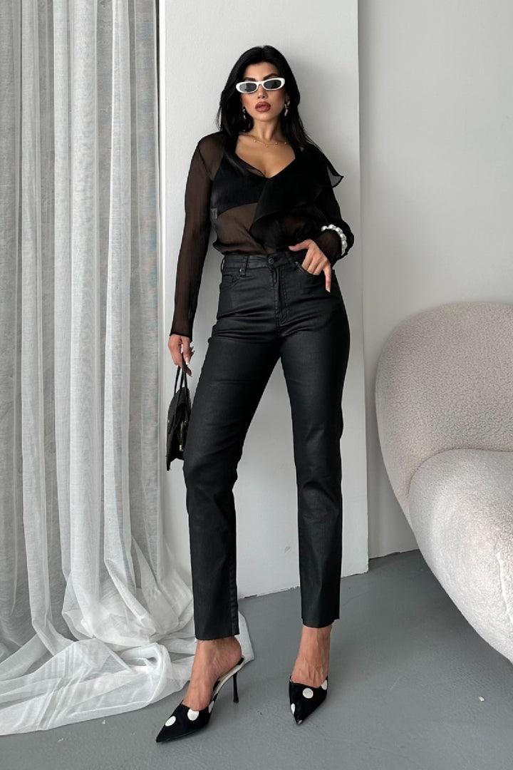 XLJ Mom Fit Jean  - Natick