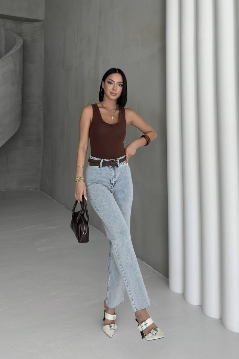 XLJ Palazzo Jeans with Pocket Detail - Neuwied