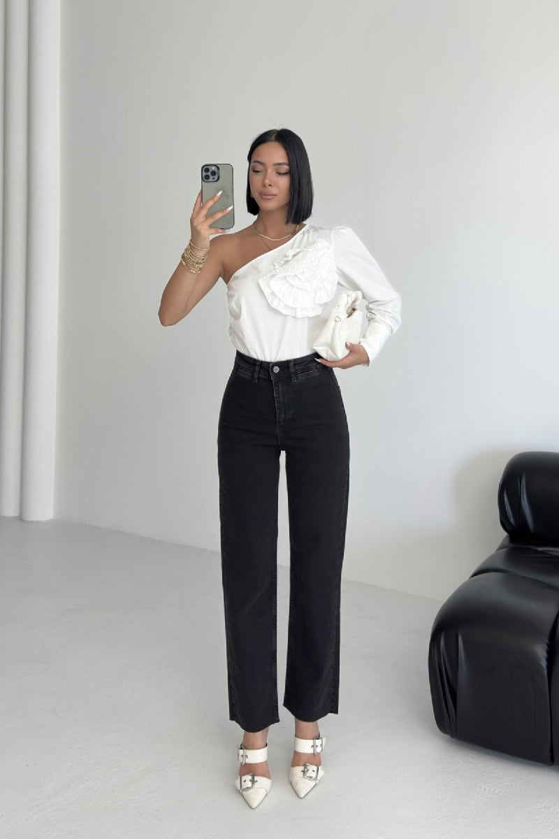 XLJ Palazzo Jeans with Pocket Detail - Levallois-Perret