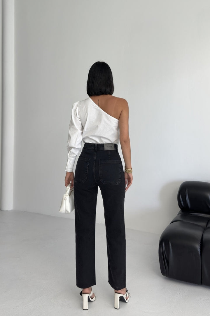 XLJ Palazzo Jeans with Pocket Detail - Levallois-Perret