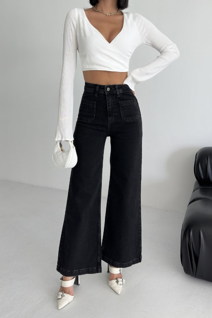 XLJ Front Pocket Detailed Jean - Caledon