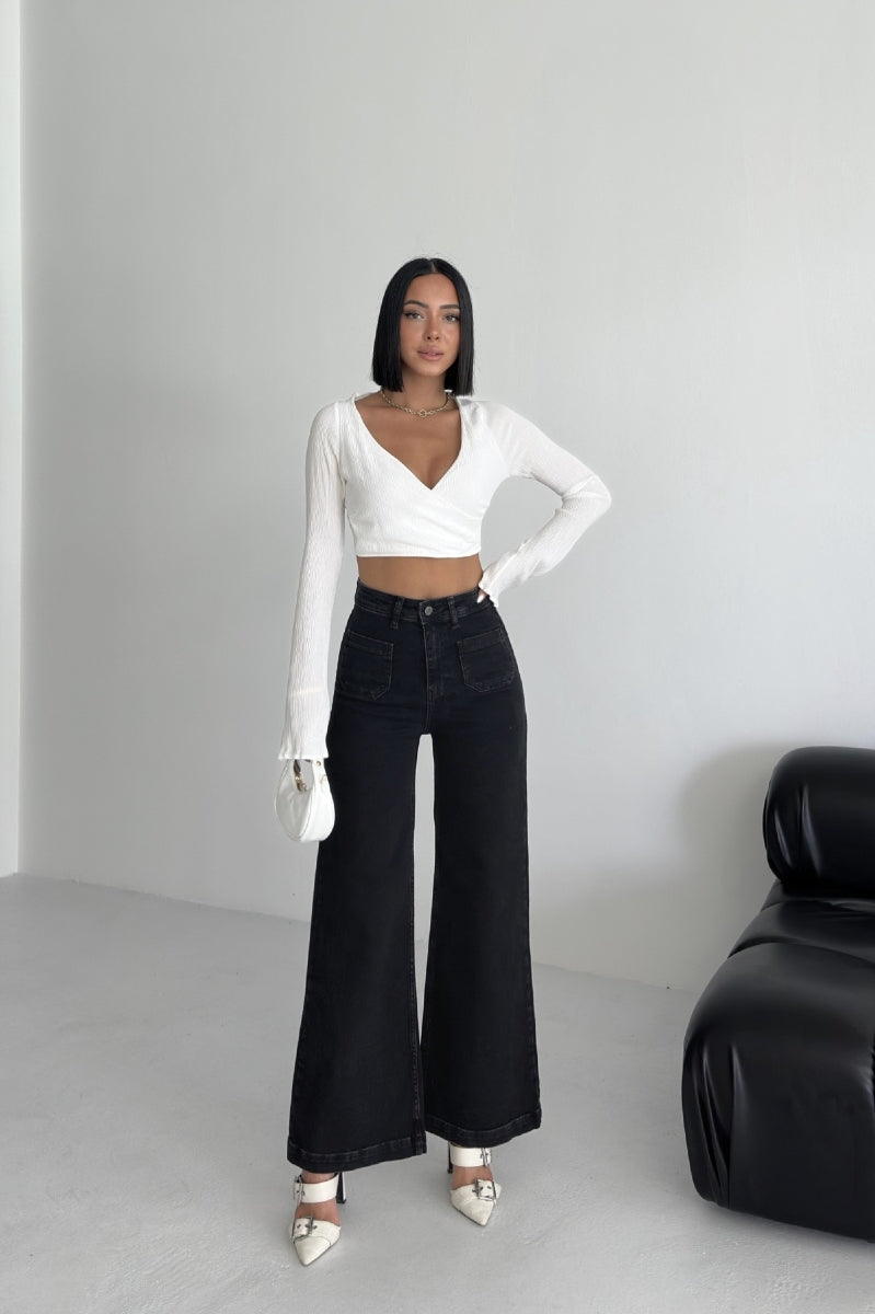 XLJ Front Pocket Detailed Jean - Caledon