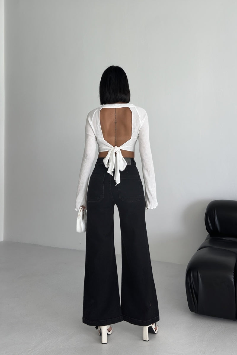 XLJ Front Pocket Detailed Jean - Caledon