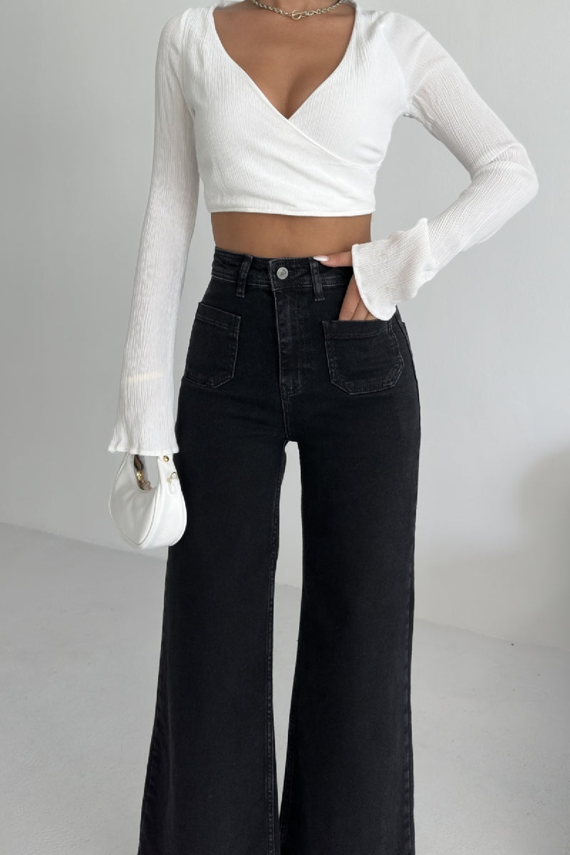 XLJ Front Pocket Detailed Jean - Caledon