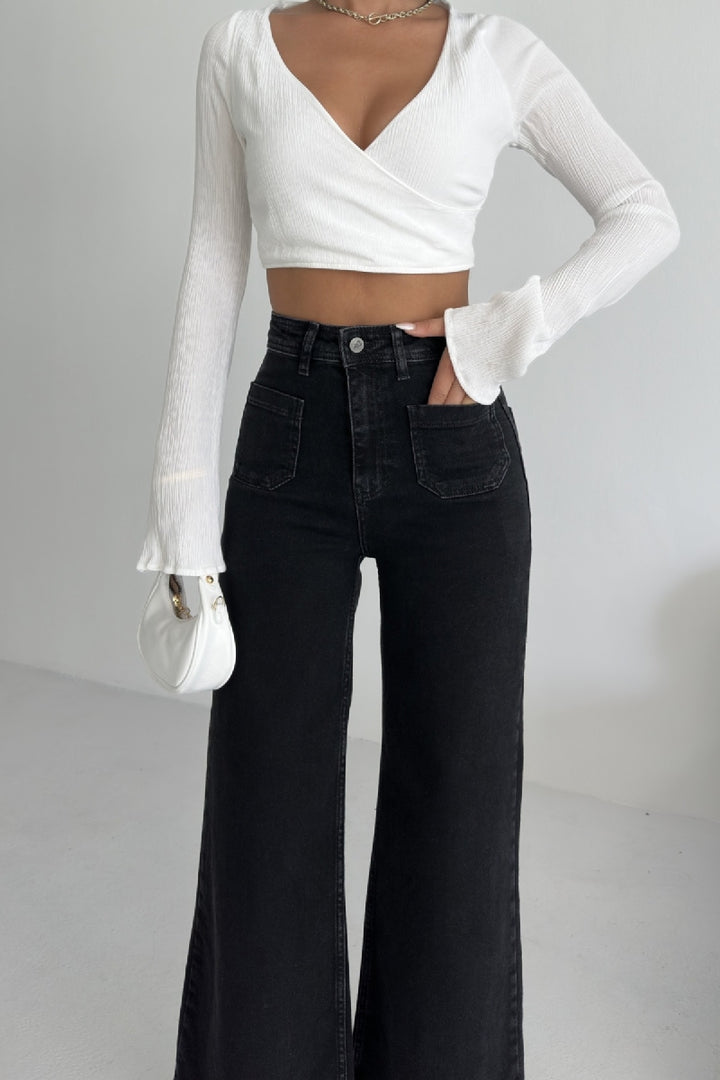 XLJ Front Pocket Detailed Jean - Caledon