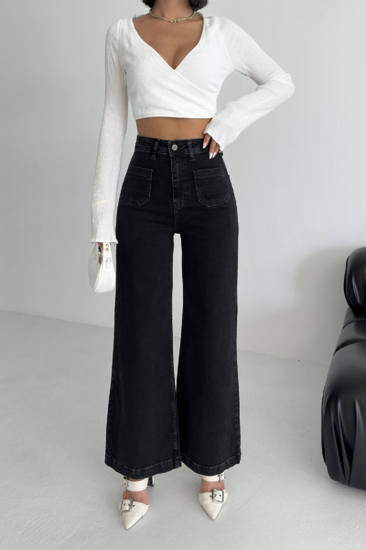 XLJ Front Pocket Detailed Jean - Caledon