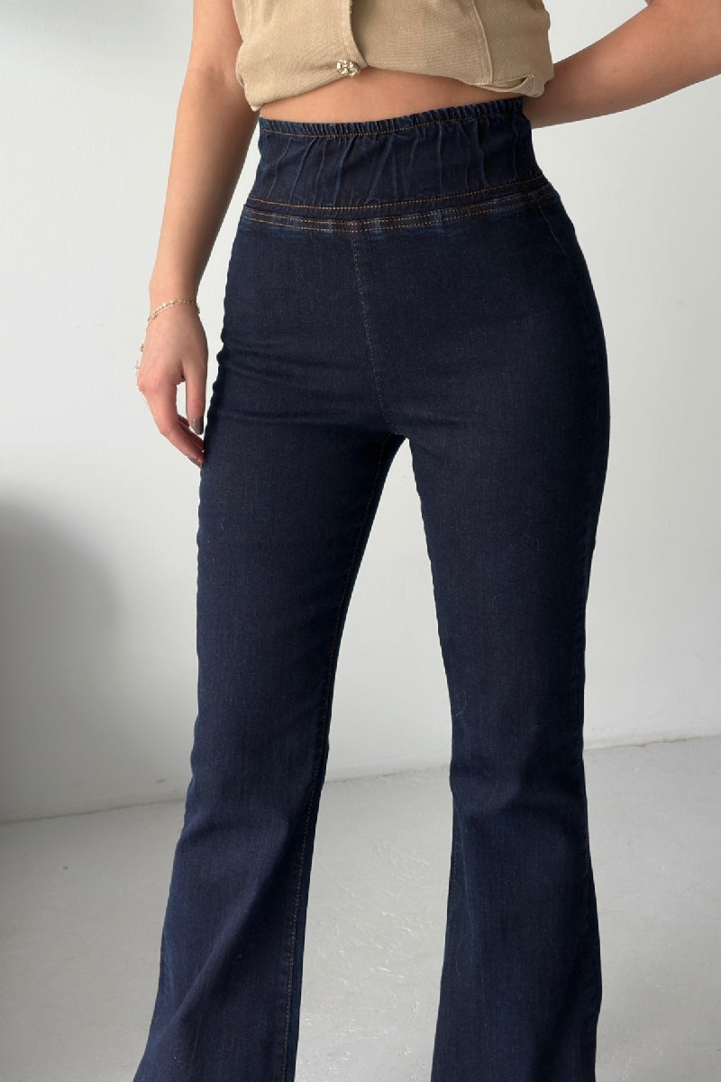 XLJ Elastic Waist Tight Pants Mixed - Encarnación de Díaz