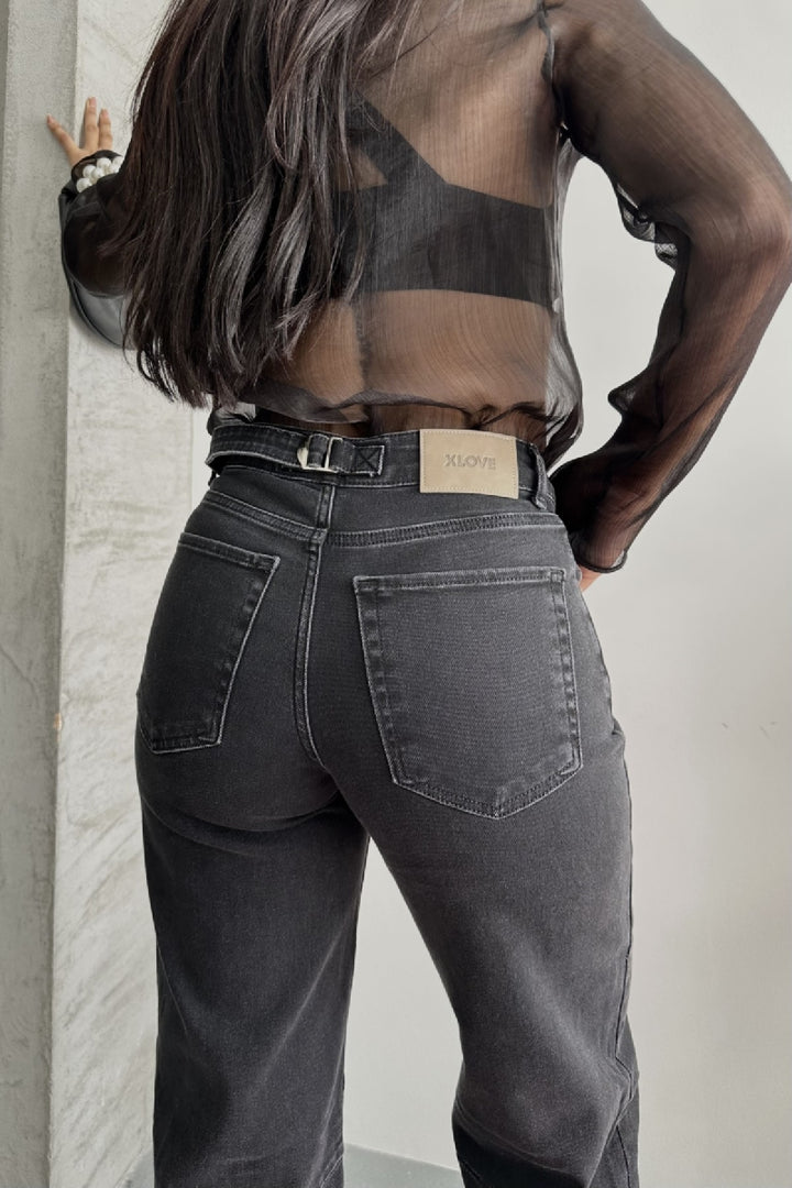 XLJ Baggy Jeans with Dart Detail on Legs Mixed - Bay City