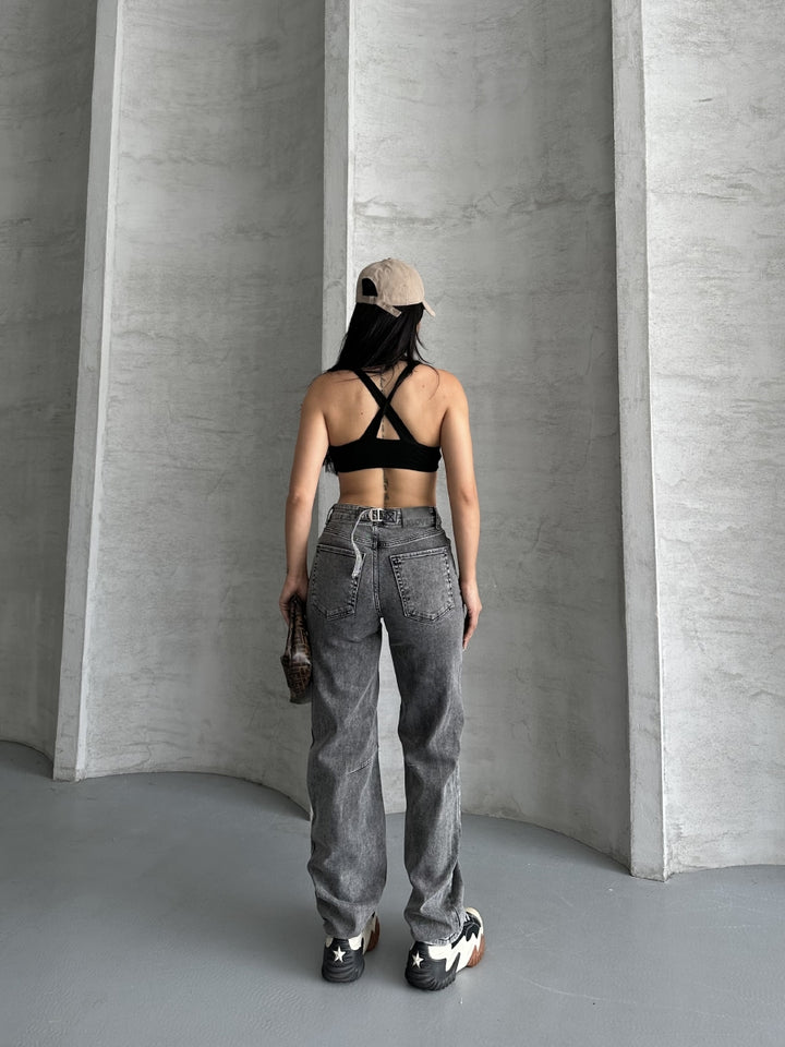 XLJ Baggy Jeans with Dart Detail on Legs Mixed - Suffolk